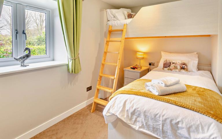 Bunk Bedroom in a Luxury Holiday Home