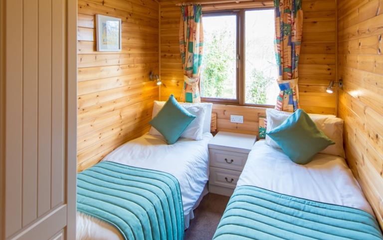 Twin Bedroom area of a Lodge