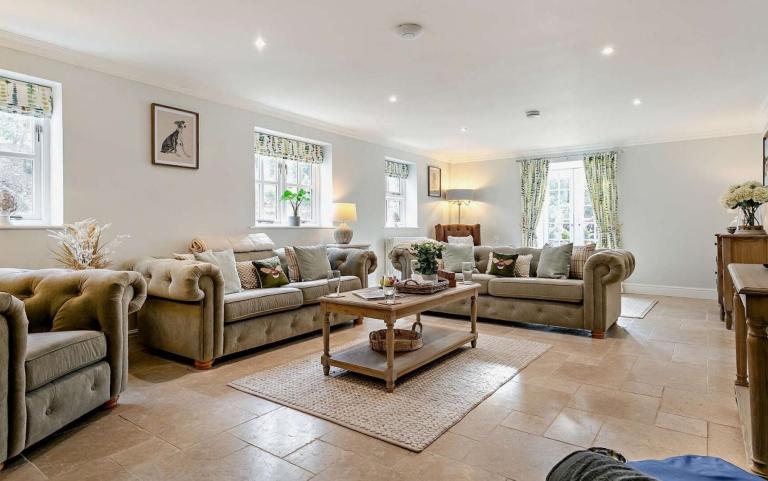 Living area of a Holiday Home