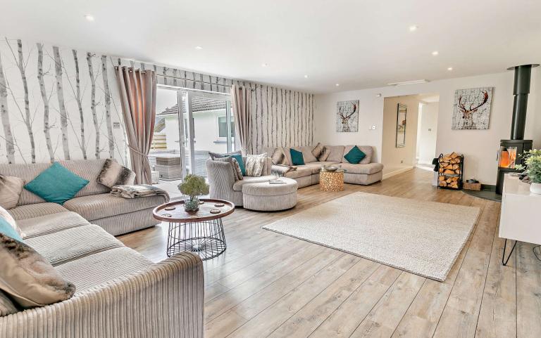 Lounge Area in a Luxury Holiday Home