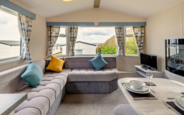 Living and Dining area of a Holiday Home