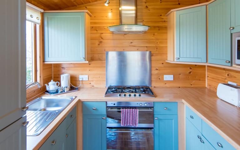 Kitchen Area in a Lodge