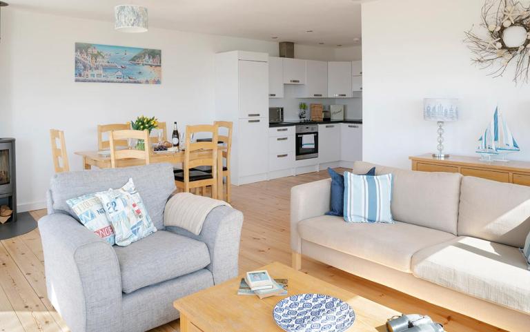 Dining & Living area of a Holiday Home