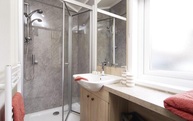 Shower Room in a Luxury Lodge