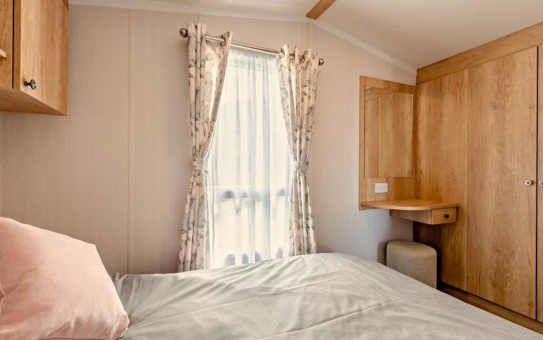 Master Bedroom Area in a Caravan Holiday Home