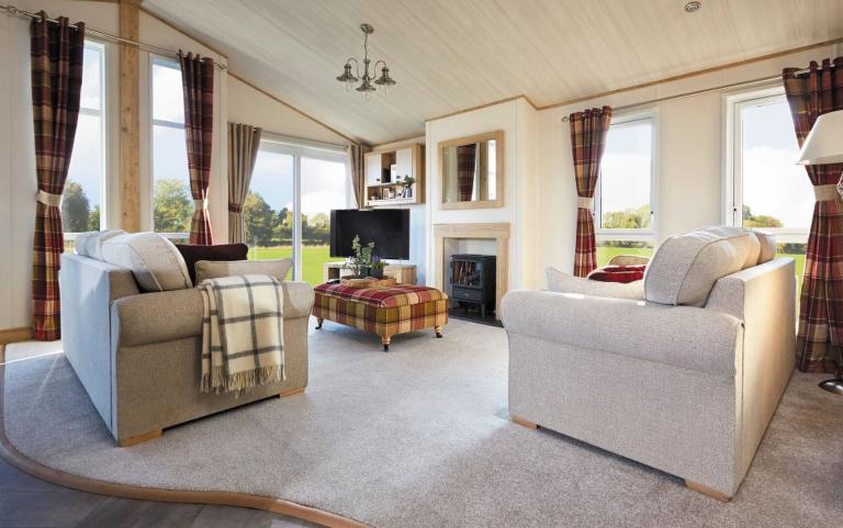 Lounge Area in a Luxury Lodge