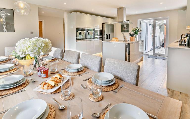 Luxury Kitchen & Dining area in a Holiday Home