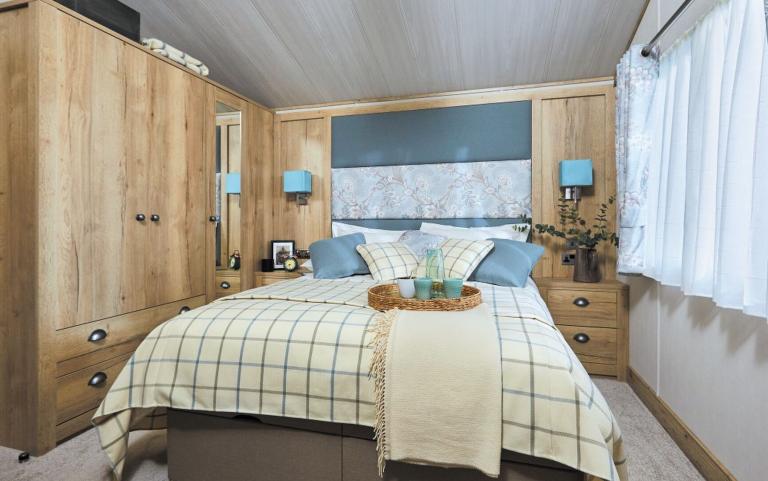 Master Bedroom in a Luxury Lodge