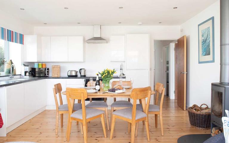 Kitchen & Dining Area in a Holiday Home