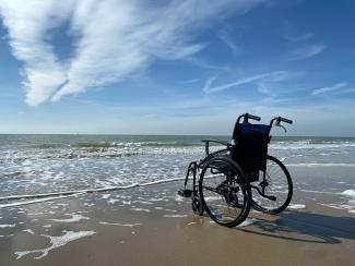 Wheelchair at the Waters Edge