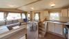 Lounge, Kitchen & Dining Area in a Caravan Holiday Home