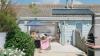 Outside View of a Holiday Home including Outdoor Dinning area