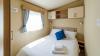 Double Bed Room of a Caravan Holiday Home