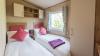 Twin Bedroom in a Caravan Holiday Home