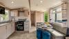 Kitchen Area of a Caravan Holiday Home