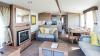 Living Area of a Caravan Holiday Home