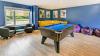 Games Room area of a Luxury Holiday Home Featuring a Pool Table