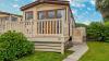 Outside Decking area of a Caravan Holiday Home