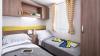 Twin Bedroom of a Caravan Holiday Home