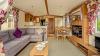 Living, Dining & Kitchen area of a Caravan Holiday Home